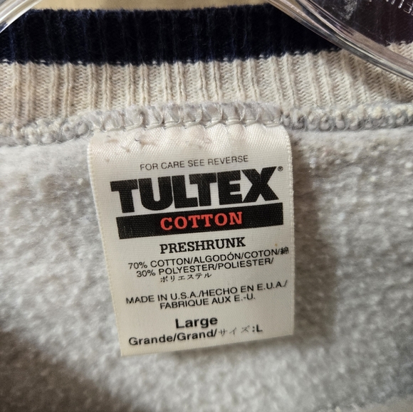 Duke University Vintage Tultex Pullover Crew Neck Sweatshirt Size: Large - Picture 5 of 7